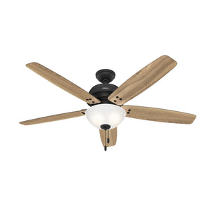 Hunter - 52400 - 60" Ceiling Fan - Reveille - Matte Black