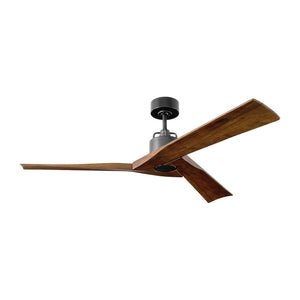 Visual Comfort Fan - 3ALMSM52AGP - 52"Ceiling Fan - Alma - Aged Pewter