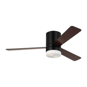 Generation Lighting. - 3ERHR52MBKD - 52"Ceiling Fan - Era - Midnight Black