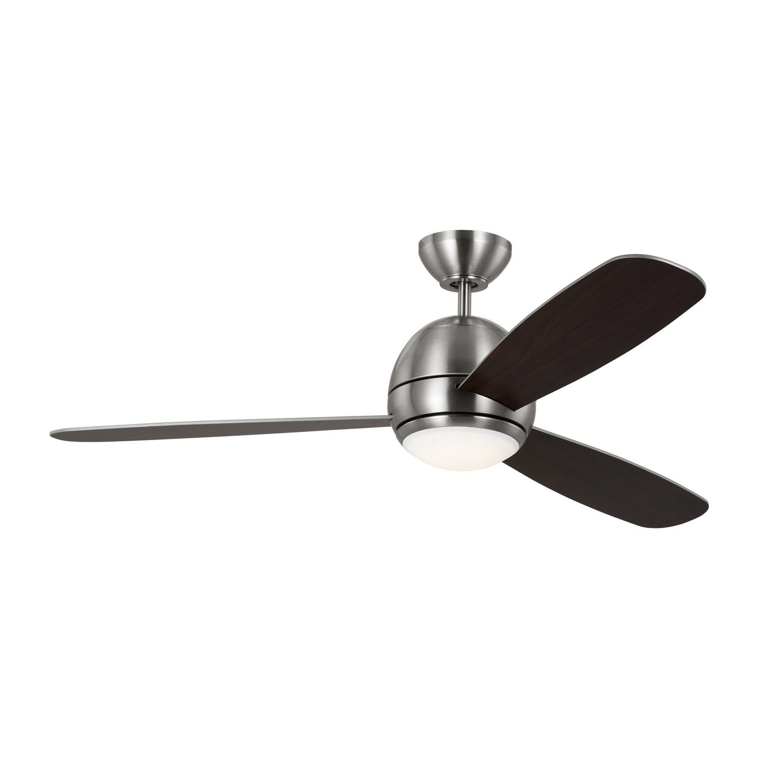 Generation Lighting. - 3OBSR52BSD - 52"Ceiling Fan - Orbis - Brushed Steel