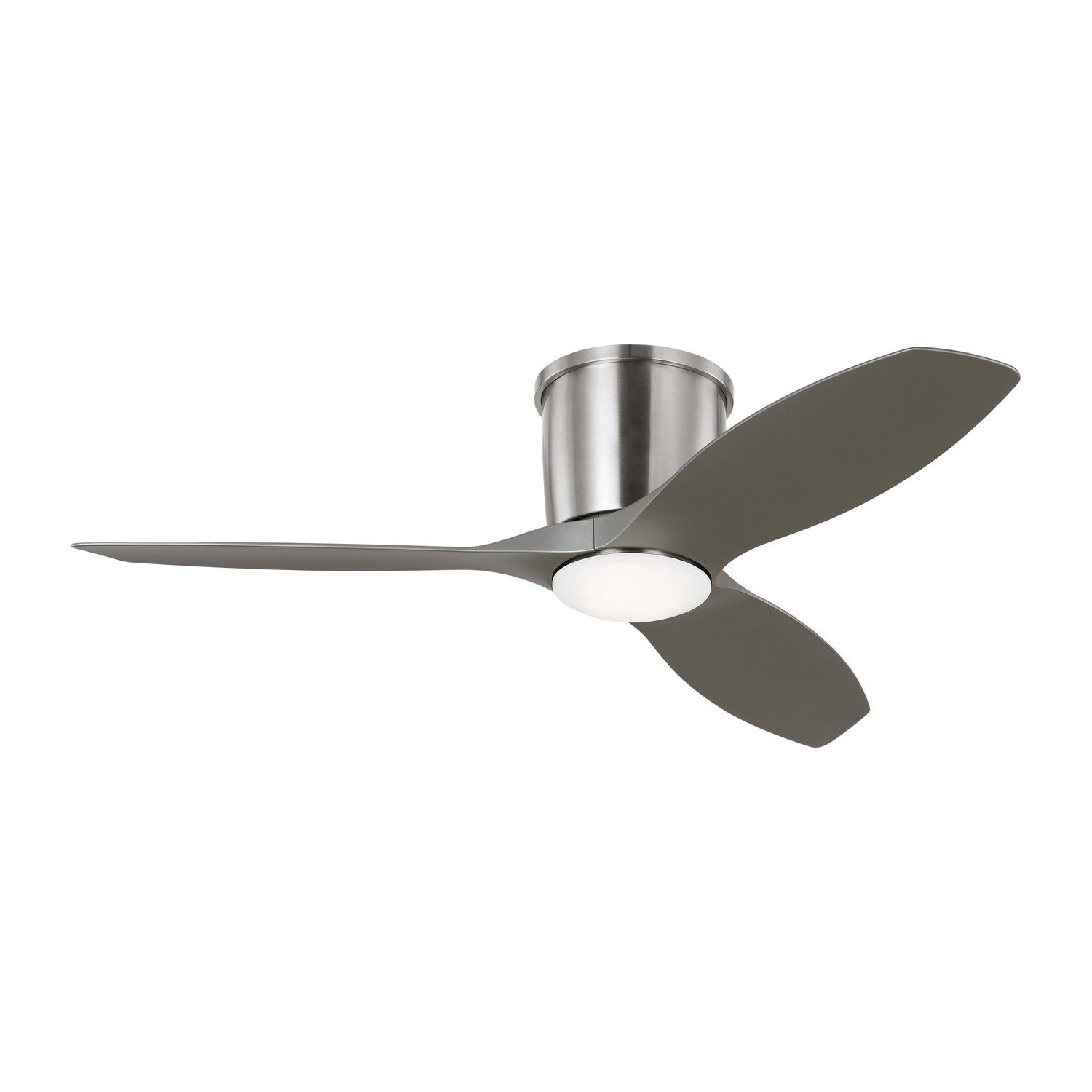 Generation Lighting. - 3TTHR44BSD - 44" Ceiling Fan - Titus - Brushed Steel