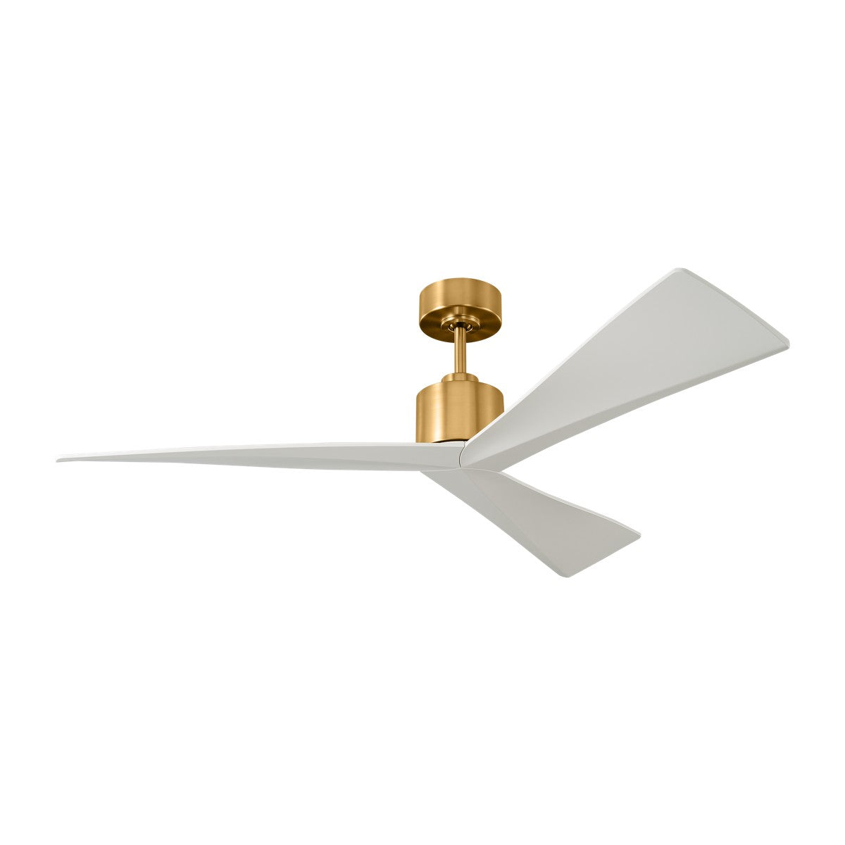 Visual Comfort Fan - 3ADR52BBS - 52" Ceiling Fan - Adler - Burnished Brass