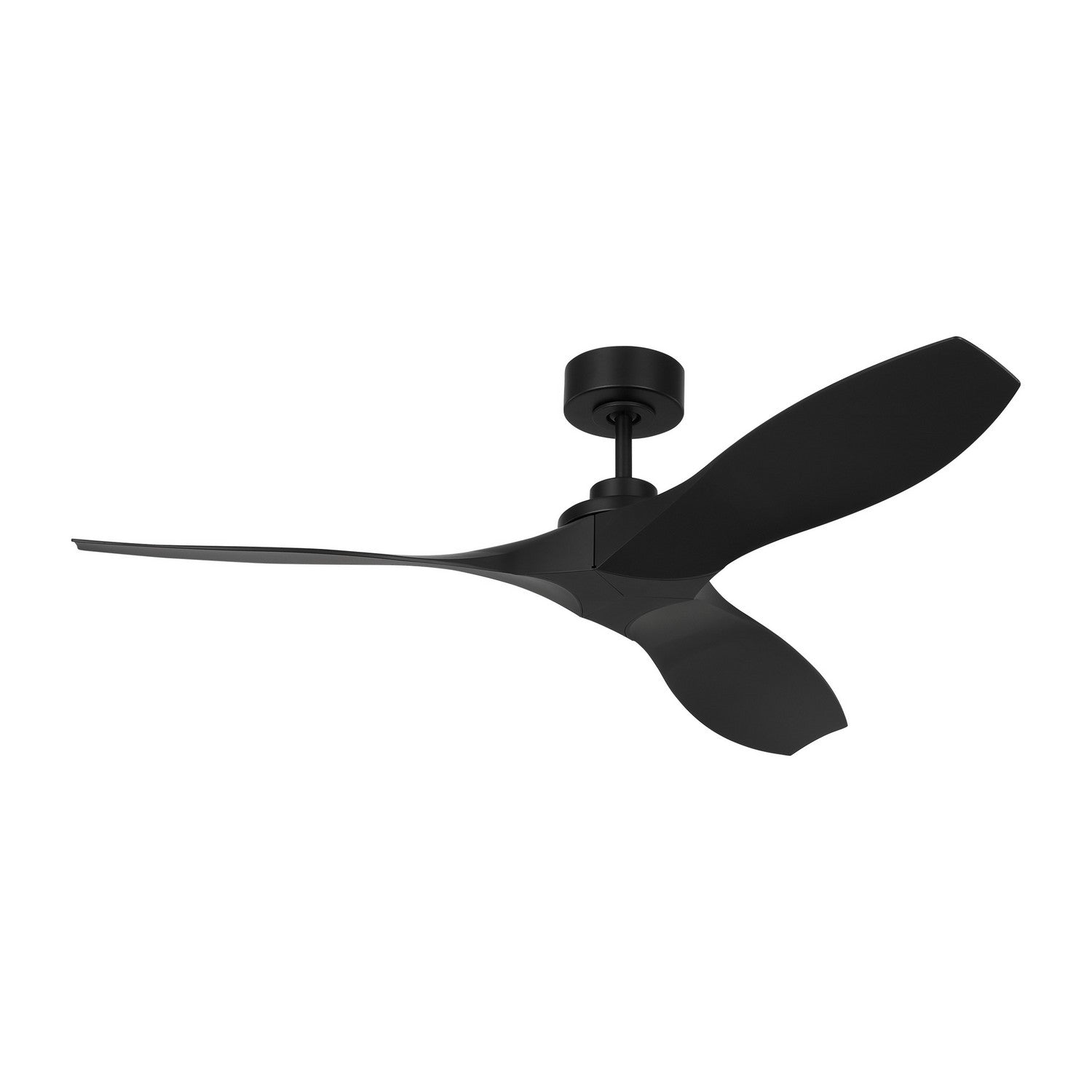 Visual Comfort Fan - 3CLNCSM52MBK - 52"Ceiling Fan - Collins - Midnight Black