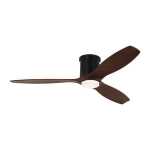 Visual Comfort Fan - 3CNHSM52MBKD - 52"Ceiling Fan - Collins - Midnight Black