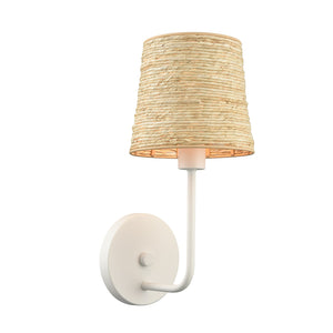 ELK Home - 32454/1 - One Light Wall Sconce - Abaca - Textured White