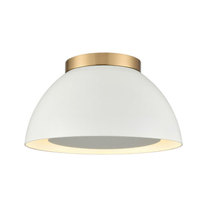 ELK Home - 52313/2 - Two Light Flush Mount - Pelham - Satin Brass