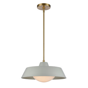 ELK Home - 69525/1 - One Light Pendant - Gilman - Satin Brass