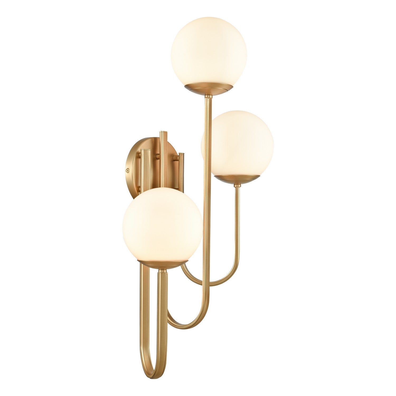 ELK Home - 89673/3 - Three Light Wall Sconce - Caroline - Brushed Gold