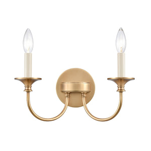 ELK Home - 89721/2 - Two Light Vanity - Cecil - Natural Brass