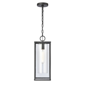 ELK Home - 90013/1 - One Light Outdoor Hanging Lantern - Augusta - Matte Black