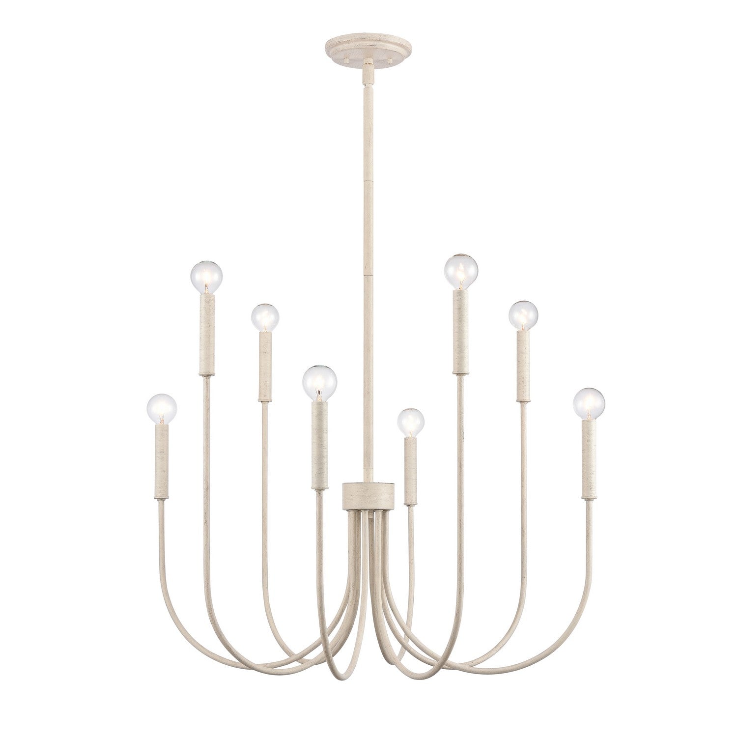 ELK Home - EC89875/8 - Eight Light Chandelier - Ulla - Antique White