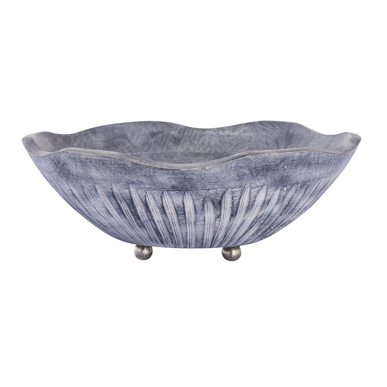 ELK Home - S0807-11383 - Bowl - Bennett - Graywash