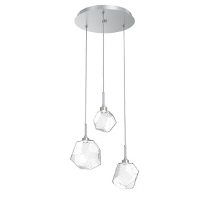 Hammerton Studio - CHB0039-03-CS-C-C01-L3 - LED Pendant - Gem - Classic Silver