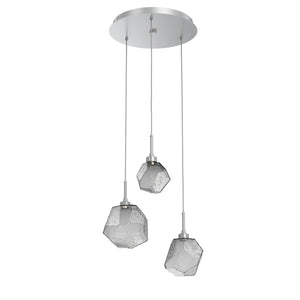 Hammerton Studio - CHB0039-03-CS-S-C01-L1 - LED Pendant - Gem - Classic Silver