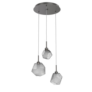 Hammerton Studio - CHB0039-03-GP-S-C01-L3 - LED Pendant - Gem - Graphite