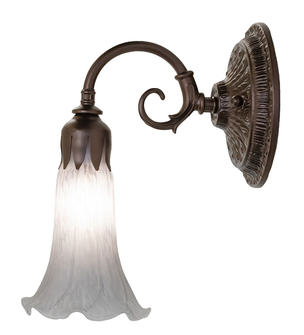 Meyda Tiffany - 251863 - One Light Wall Sconce - Gray - Mahogany Bronze