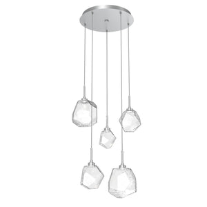 Hammerton Studio - CHB0039-05-CS-C-C01-L1 - LED Pendant - Gem - Classic Silver
