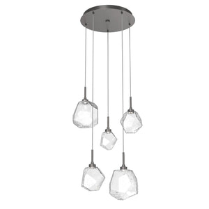 Hammerton Studio - CHB0039-05-GP-C-C01-L3 - LED Pendant - Gem - Graphite