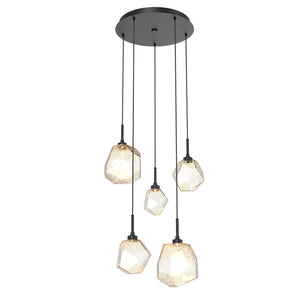 Hammerton Studio - CHB0039-05-MB-A-C01-L3 - LED Pendant - Gem - Matte Black