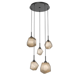 Hammerton Studio - CHB0039-05-MB-B-C01-L1 - LED Pendant - Gem - Matte Black