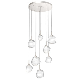 Hammerton Studio - CHB0039-08-BS-C-C01-L1 - LED Pendant - Gem - Beige Silver