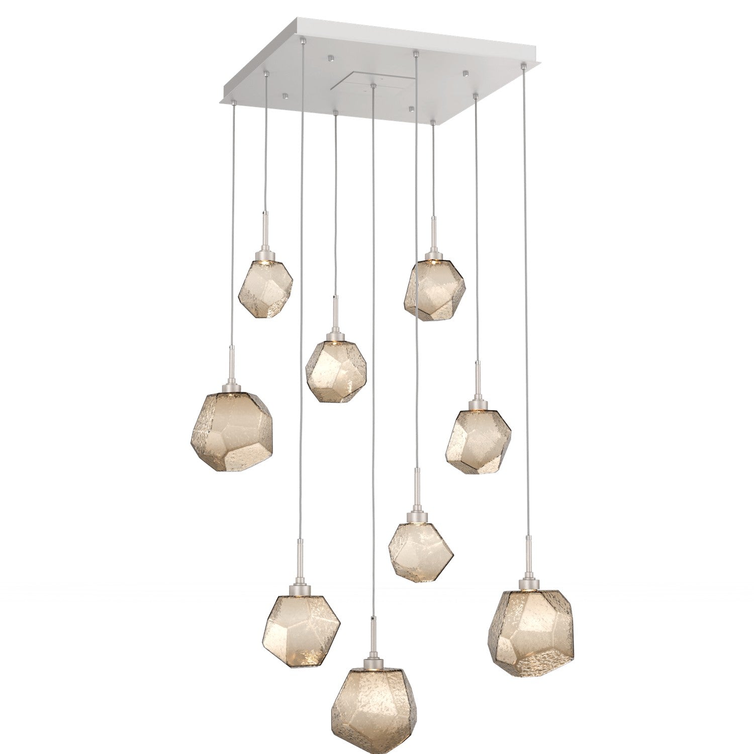 Hammerton Studio - CHB0039-09-BS-B-C01-L1 - LED Pendant - Gem - Beige Silver