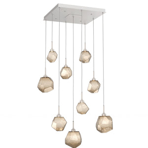 Hammerton Studio - CHB0039-09-BS-B-C01-L1 - LED Pendant - Gem - Beige Silver