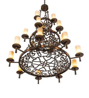 Meyda Tiffany - 259251 - 18 Light Chandelier - Newcastle - Old Copper Pot