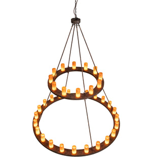 Meyda Tiffany - 259407 - 36 Light Chandelier - Loxley - Baroque