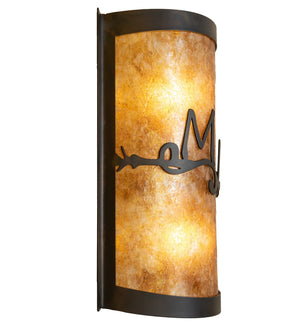 Meyda Tiffany - 260052 - Two Light Wall Sconce - Personalized - Dark Burnished Antique Copper