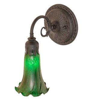 Meyda Tiffany - 260475 - One Light Wall Sconce - Green - Oil Rubbed Bronze