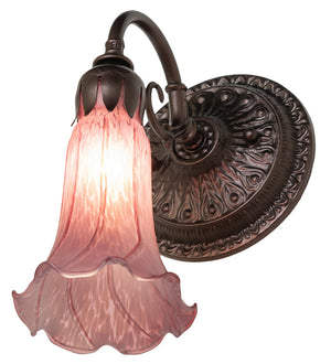 Meyda Tiffany - 261105 - One Light Wall Sconce - Lavender - Mahogany Bronze