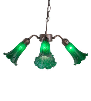 Meyda Tiffany - 261504 - Four Light Fan Light - Green