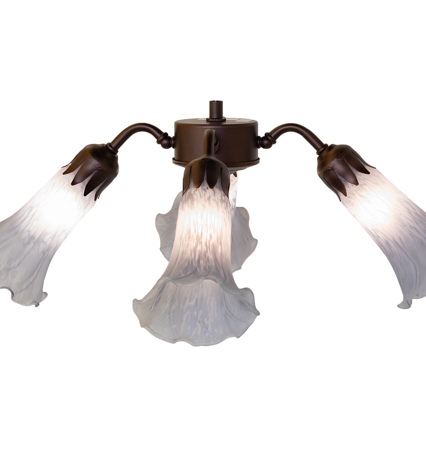 Meyda Tiffany - 261510 - Four Light Fan Light - Gray