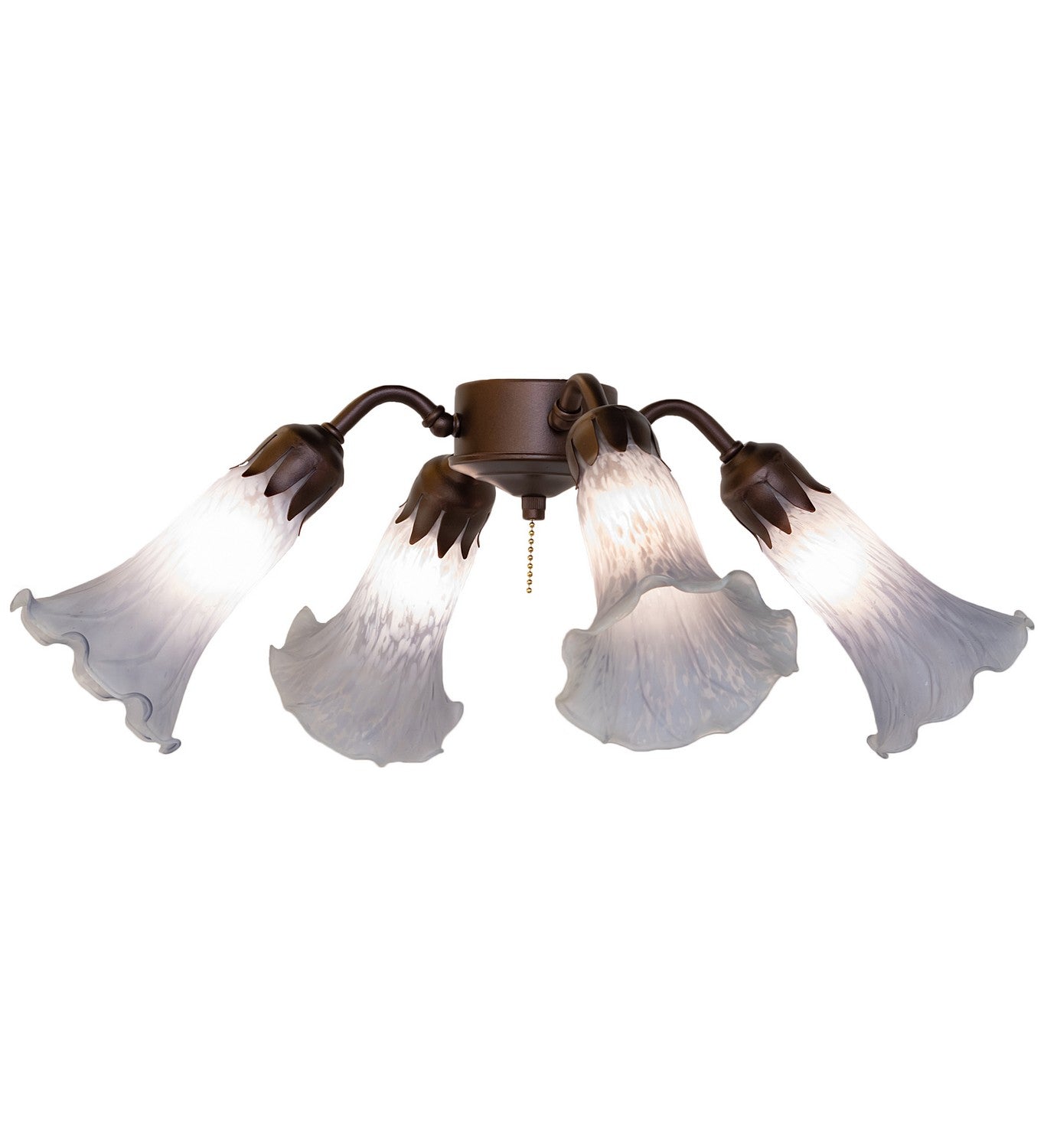 Meyda Tiffany - 261510 - Four Light Fan Light - Gray