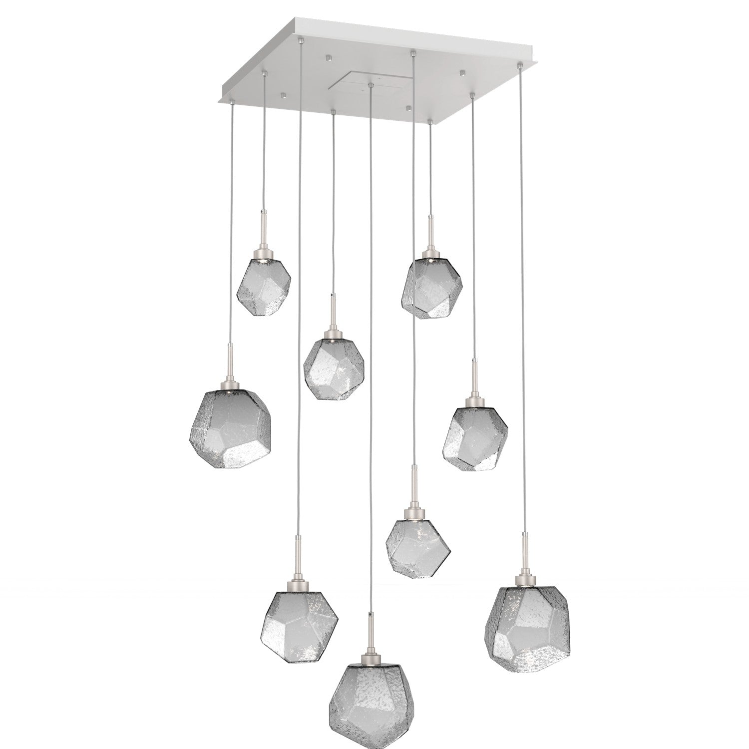 Hammerton Studio - CHB0039-09-BS-S-C01-L1 - LED Pendant - Gem - Beige Silver