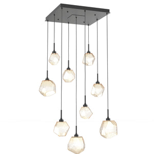 Hammerton Studio - CHB0039-09-MB-A-C01-L1 - LED Pendant - Gem - Matte Black