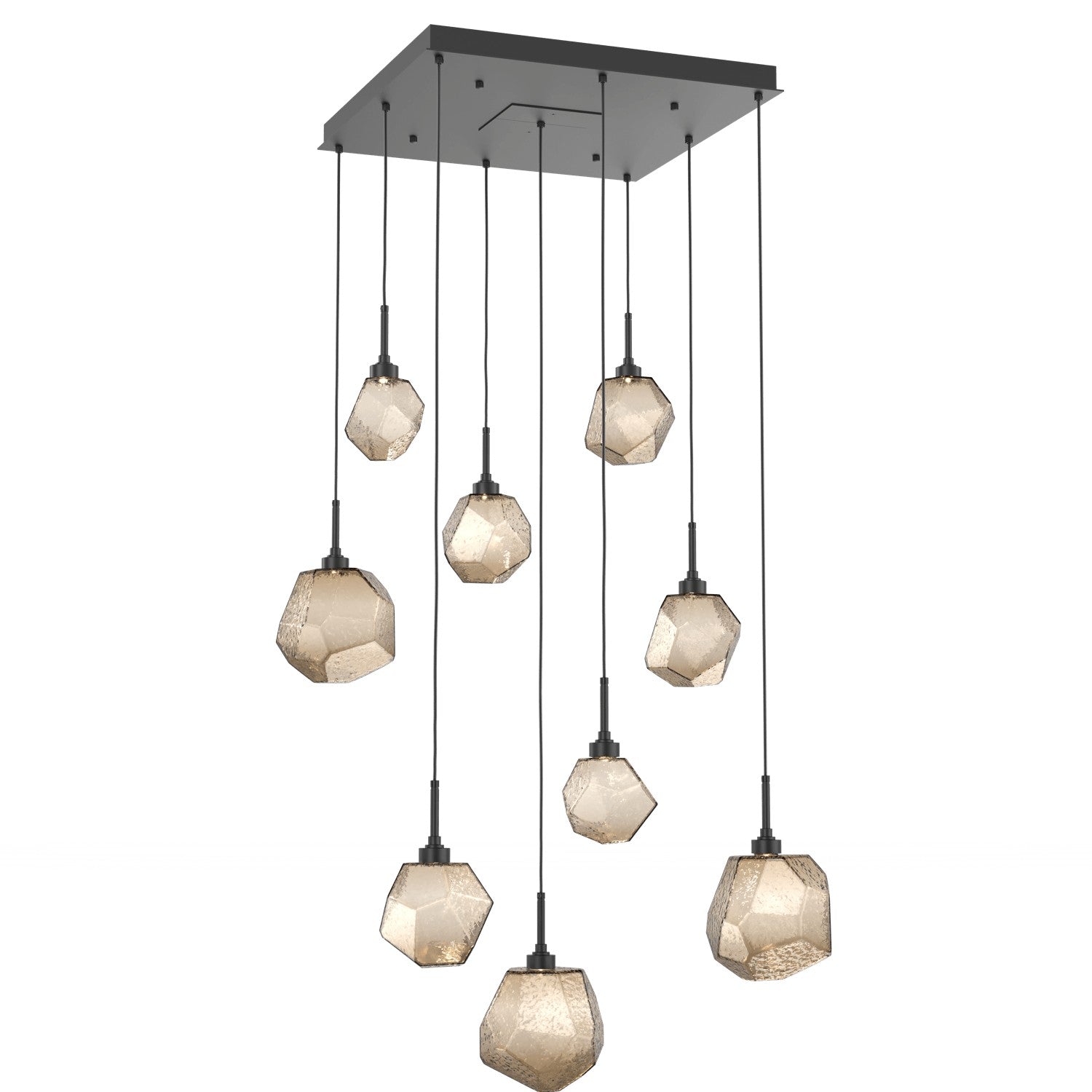 Hammerton Studio - CHB0039-09-MB-B-C01-L1 - LED Pendant - Gem - Matte Black