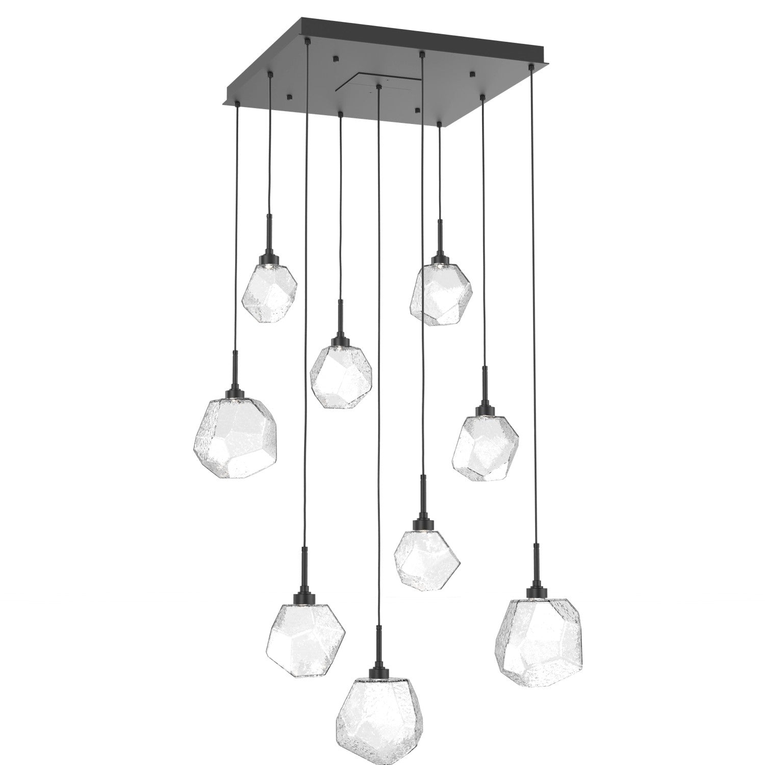 Hammerton Studio - CHB0039-09-MB-C-C01-L1 - LED Pendant - Gem - Matte Black