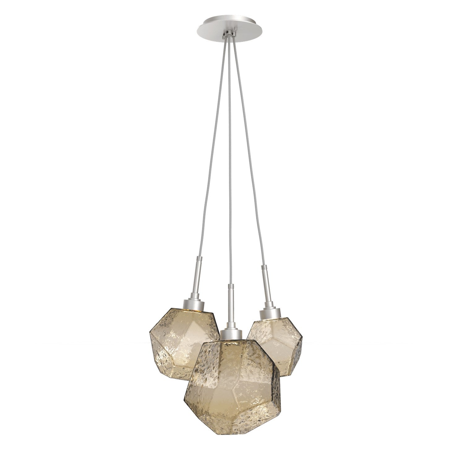 Hammerton Studio - CHB0039-0E-BS-B-C01-L1 - LED Cluster - Gem - Beige Silver