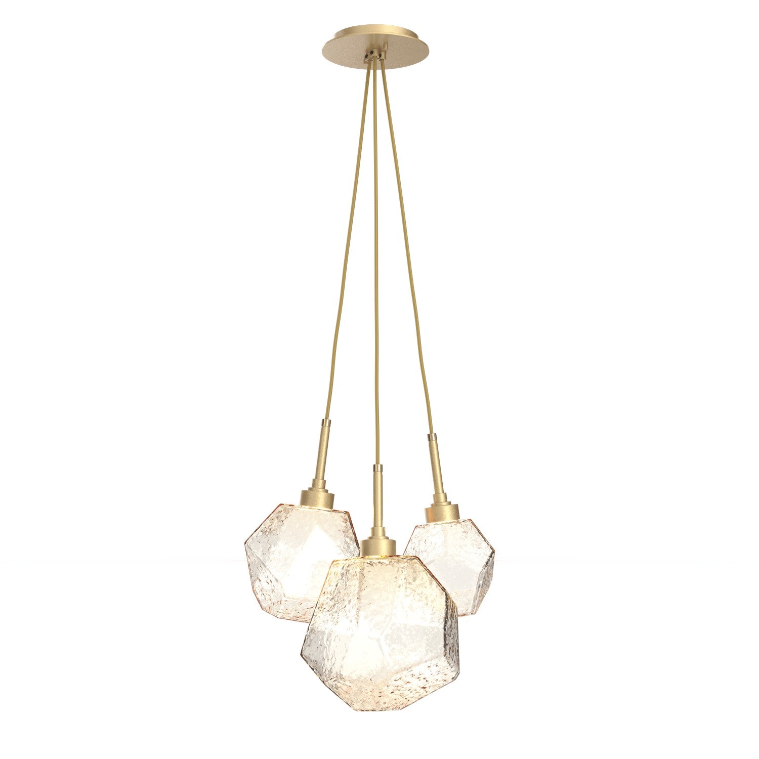 Hammerton Studio - CHB0039-0E-GB-A-C01-L1 - LED Cluster - Gem - Gilded Brass