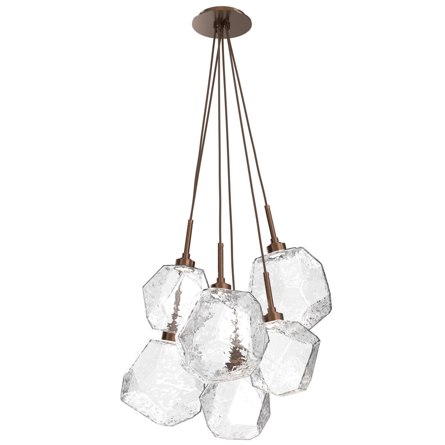 Hammerton Studio - CHB0039-0F-BB-C-C01-L3 - LED Cluster - Gem - Burnished Bronze