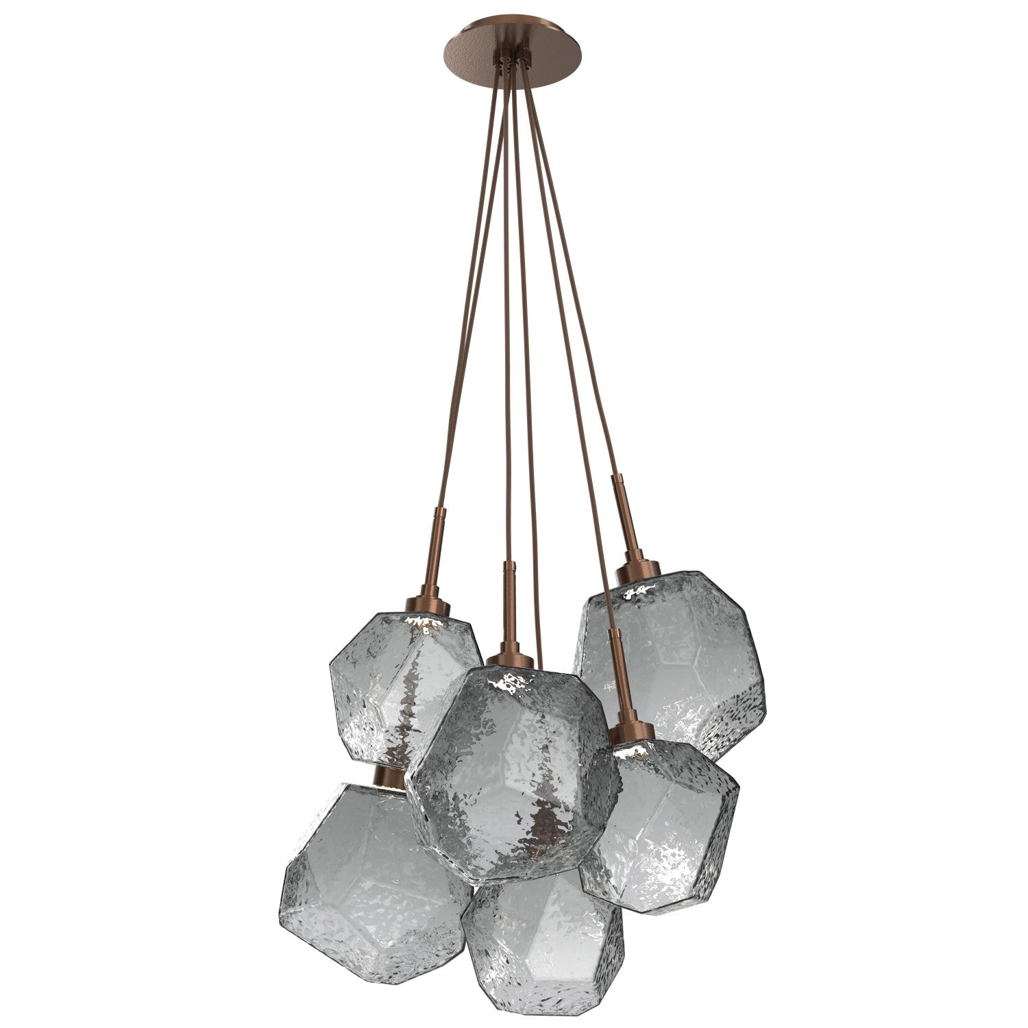 Hammerton Studio - CHB0039-0F-BB-S-C01-L3 - LED Cluster - Gem - Burnished Bronze