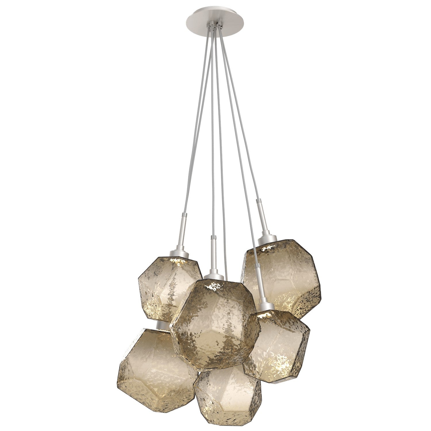 Hammerton Studio - CHB0039-0F-BS-B-C01-L1 - LED Cluster - Gem - Beige Silver