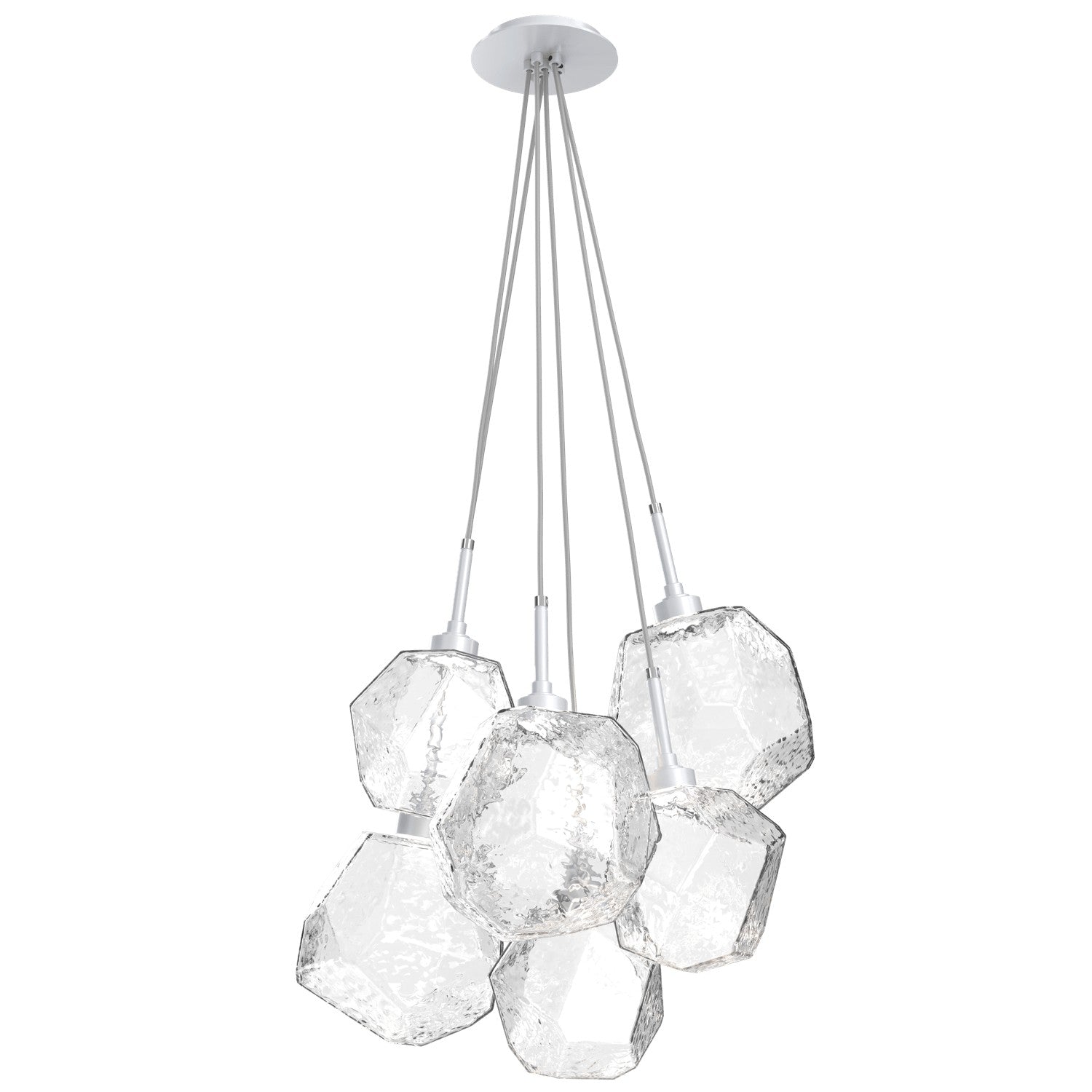 Hammerton Studio - CHB0039-0F-CS-C-C01-L1 - LED Cluster - Gem - Classic Silver