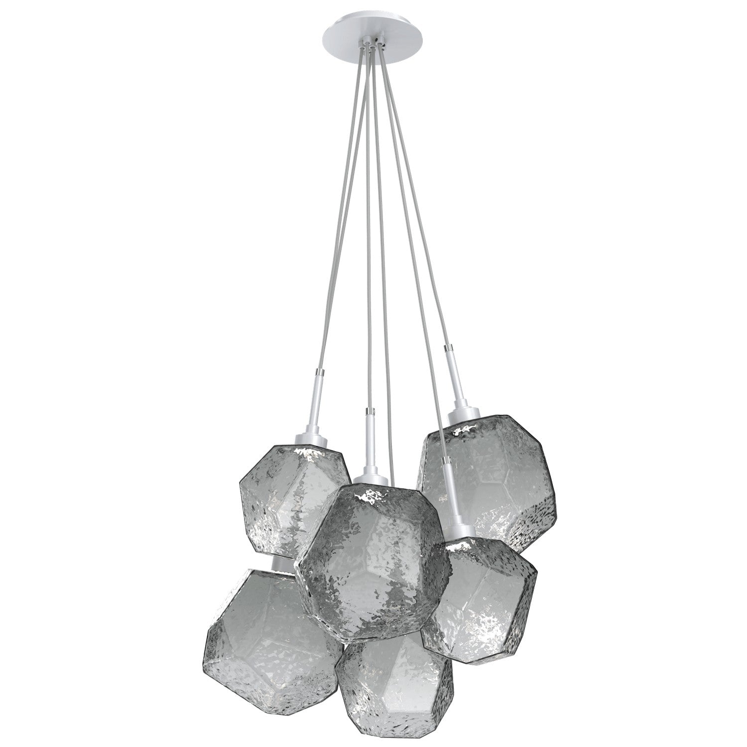 Hammerton Studio - CHB0039-0F-CS-S-C01-L1 - LED Cluster - Gem - Classic Silver