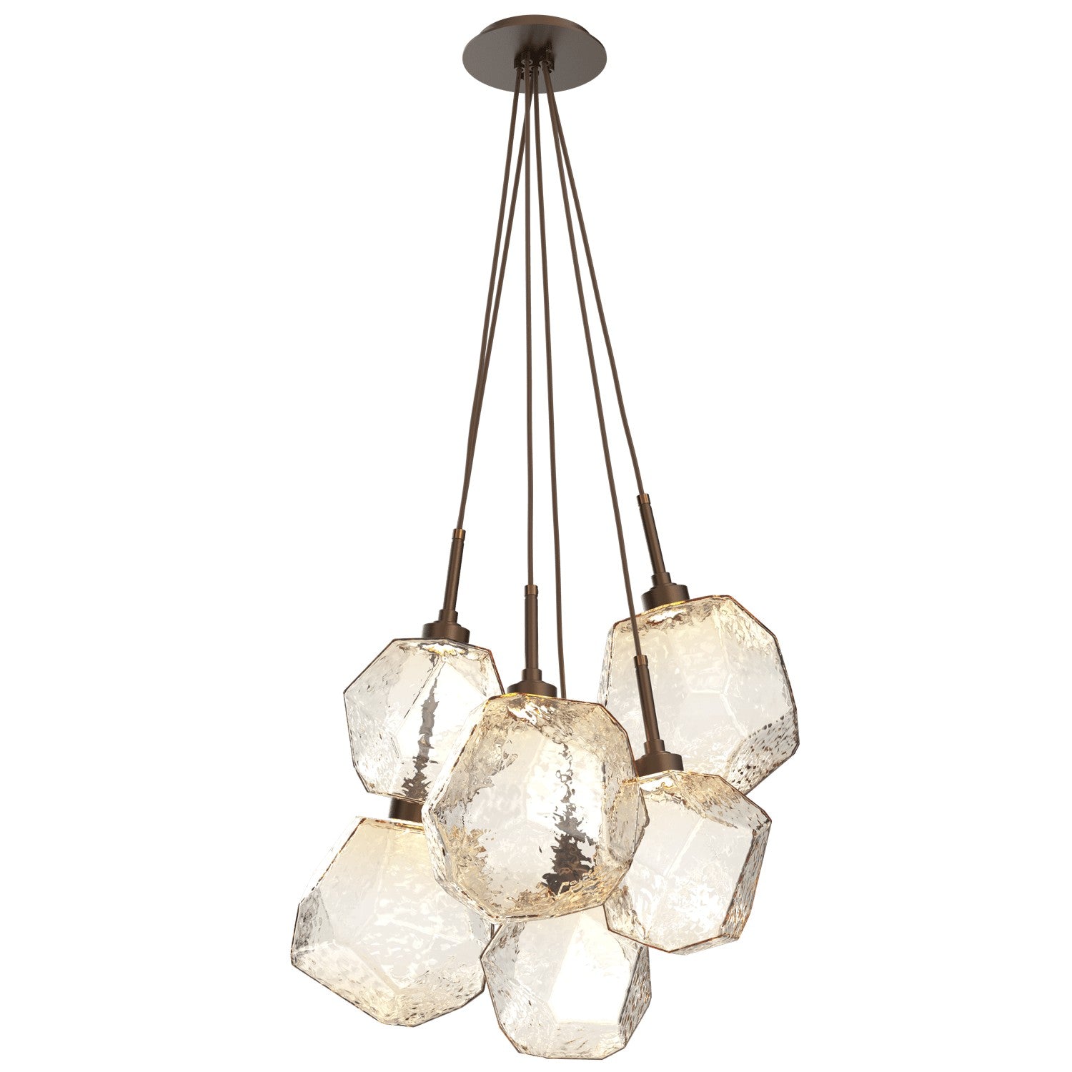 Hammerton Studio - CHB0039-0F-FB-A-C01-L1 - LED Cluster - Gem - Flat Bronze