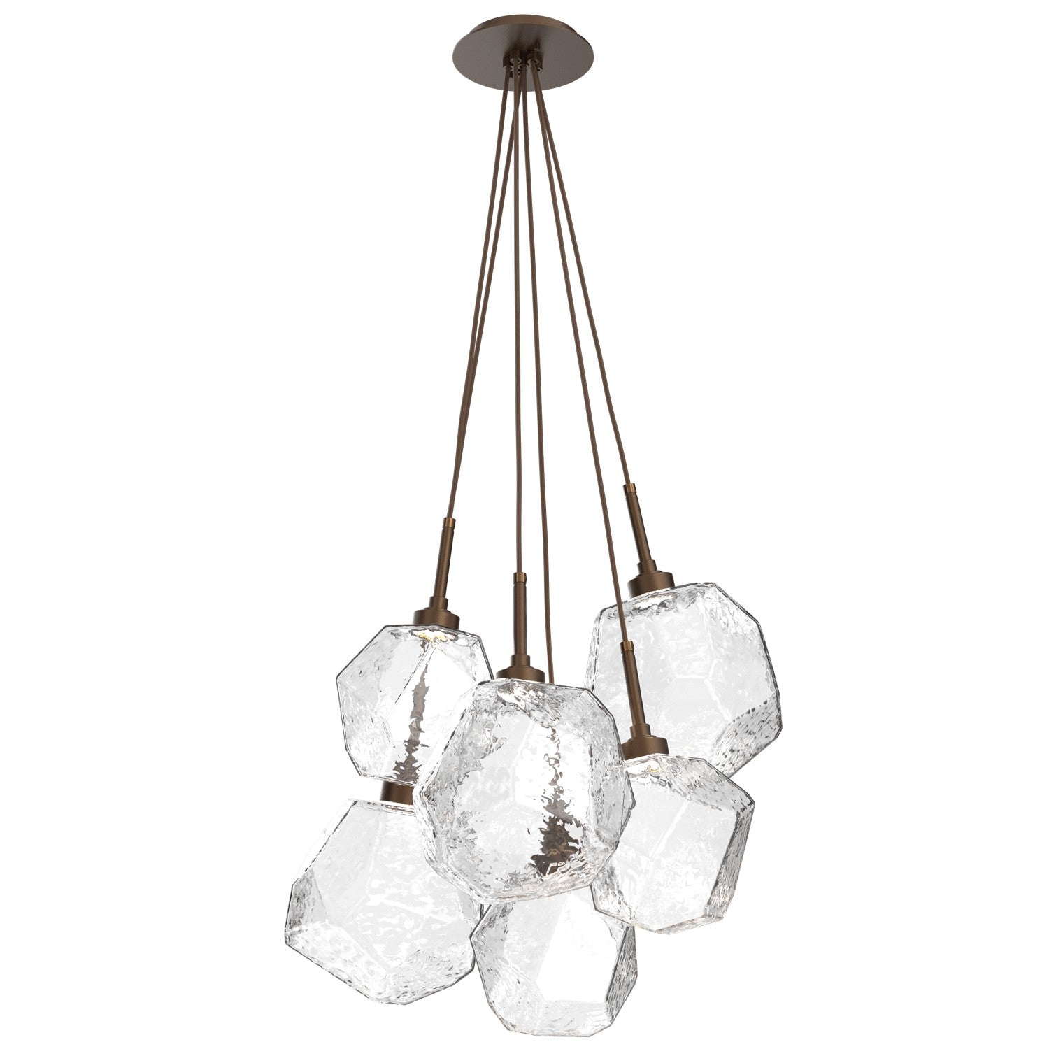 Hammerton Studio - CHB0039-0F-FB-C-C01-L1 - LED Cluster - Gem - Flat Bronze