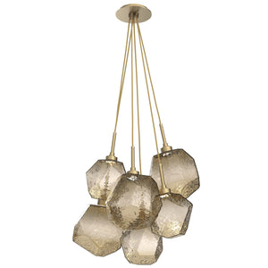 Hammerton Studio - CHB0039-0F-GB-B-C01-L1 - LED Cluster - Gem - Gilded Brass