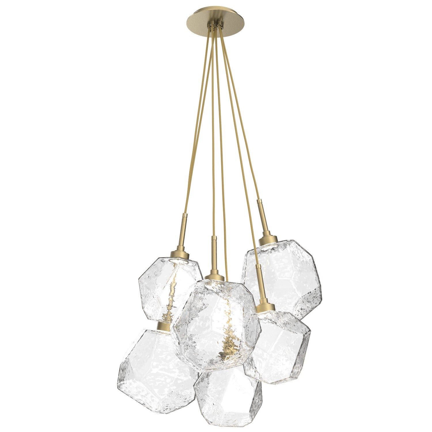 Hammerton Studio - CHB0039-0F-GB-C-C01-L1 - LED Cluster - Gem - Gilded Brass